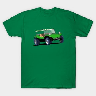 Dune Buggy in green T-Shirt